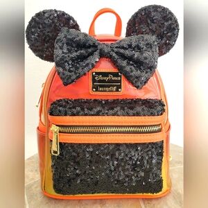 Disney Loungefly Minney Metalic Sequin